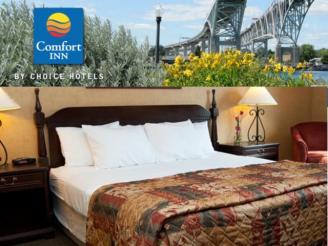 A weekend getaway with breakfast from Comfort Inn, Point Edward.