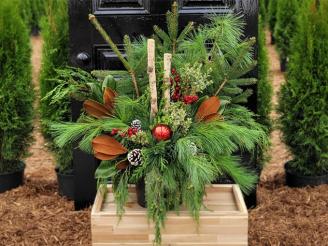  $75 Voucher for a holiday decoration (pick up by Dec. 15) from Sipkens Nurseries.