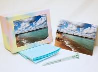 Block 5 #3 - Box of 12 blank Greeting Cards of Lake Huron (Sylvia Rose) from A Friend of Rotary