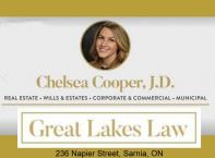 Block 55 #5 - Complete set of wills and powers of attorney from Chelsea Cooper, J.D., Sarnia