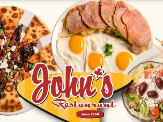  $20 Gift Card for an entree - from John's Restaurant, Sarnia.