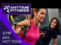 Block 68 #5 - $100 Gift Card for a hot yoga session + guest + 1 free workout at Anytime Fitness, BG