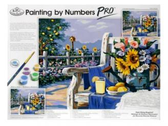  Royal and Langnickel Paint by Numbers - Sunflowers and Lemons from A Rotarian.
